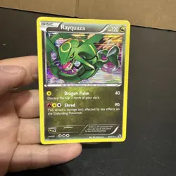 Pokemon TCG Rayquaza Legendary Treasures 93/113 Holo Rare Sleeved - Image 3