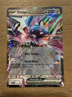 Dialga ex 180 Holo Promo Scarlet & Violet Promo Pokemon Holo Near Mint - Image 1