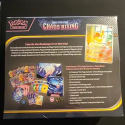 Pokemon Chaos Rising Pokemon Center Etb Sealed - Image 3