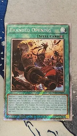 YuGiOh! Branded Opening - RA03-EN070 - Platinum Secret Rare 1st Edition NM - Image 1