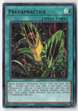 Yugioh - Predapractice (Blue) LDS3-EN079 1st Edition - Ultra Rare - Image 1