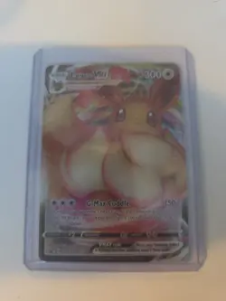 Pokemon TCG - Eevee VMAX SWSH087 Black Star Promo Card Shining Fates - Image 1