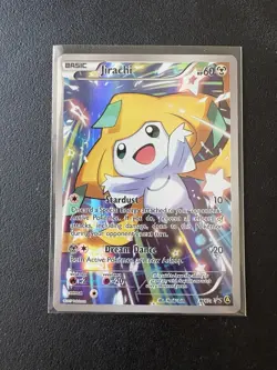 Pokemon Company Jirachi 60 HP Promo Holo Pokemon Card XY67A Full Art - Image 1