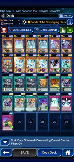 Yugioh Duel Links Stardust Deck Plus & anniversary box Wcs2026 ALT ARTS N Cards - Image 1