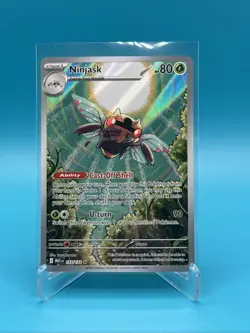 Pokemon TCG Ninjask Illustration Rare Card #137/132 Mega Evolutions - Image 1