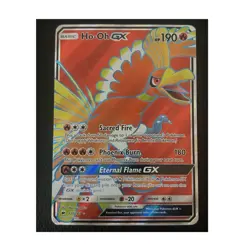 Pokemon Ho-Oh GX Full Art Ultra Rare Holo 131/147 SM-Burning Shadows Card - Image 1