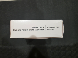 Secret Lair x Hatsune Miku Sakura Superstar JAPANESE Rainbow Foil Edition Sealed - Image 3