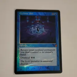Wizards of the Coast Cyclonic Rift Ravnica Remastered Retro Foil Mythic Blue Eng - Image 1