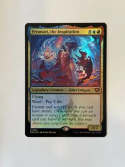 Prismari, the Inspiration Secrets of Strixhaven Foil NM Free Ship Ships Now - Image 1