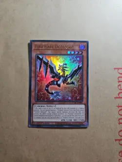 Firewall Defenser Ultra Rare CYAC-EN001 1st Edition Yu-Gi-Oh Card - Image 2