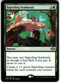 Dominaria Remastered #175 Saproling Symbiosis - Image 1