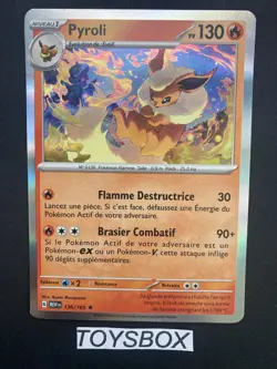 Carte Pokemon Pyroli 136 Voltali 135 Aquali 134 Holo / Serie 151 EV3.5 / NEUF FR - Image 4