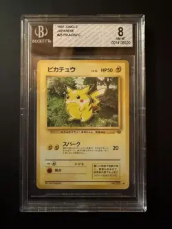 Pokemon Pikachu Japanese 1997 #25 Jungle Bgs 8 - Image 1