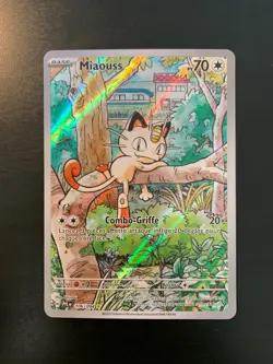 Carte Pokemon : Miaouss 106/094 Flammes Fantasmagoriques Francaise NEUF - Image 1
