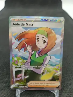 Aide de Nina 195/165 Carte Pokemon Fr 151 - Image 1