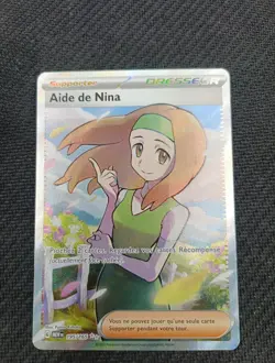 Aide de Nina 195/165 Carte Pokemon Fr 151 - Image 3