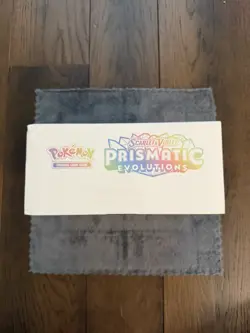 ETB Prismatic Evolution Sealed Pokemon Center Elite Trainer Box Pokemon - Image 3