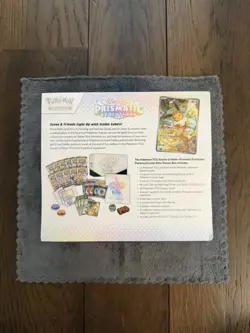 ETB Prismatic Evolution Sealed Pokemon Center Elite Trainer Box Pokemon - Image 4