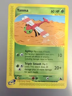 Pokemon Skyridge Yanma 116/144 NEAR MINT - Image 1