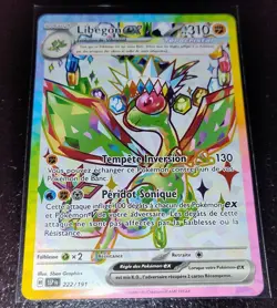 Carte Pokemon Libegon EX 222/191 SSP Etincelles Deferlantes FR NEUF - Image 1