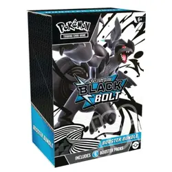 Bundle Black Bolt Luce Nera Confezione da 6 Buste Pokemon Inglese - Image 1