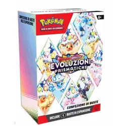 Evoluzioni Prismatiche - Bundle 6 Buste Pokemon Italiano - Image 1