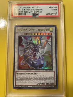 YuGiOh DRAGUNITY KNIGHT-AREADBHAIR #GFTP-EN043🔥PSA 9 MT🔥1st ED-2021 ULTRA RARE - Image 2