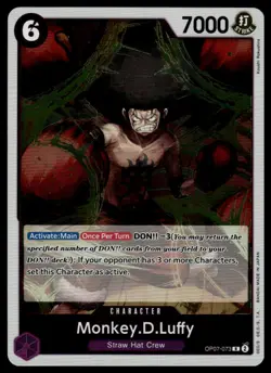 One Piece 500 Years in the Future Monkey.D.Luffy #OP07-073 OP07 - Image 1