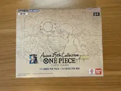 One Piece TCG: Anime 25th Collection Booster Box EB-02 (Dented) - Factory Sealed - Image 1