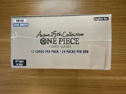 One Piece TCG: Anime 25th Collection Booster Box EB-02 (Dented) - Factory Sealed - Image 4