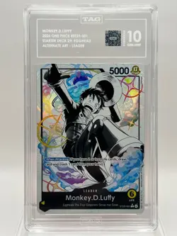 TAG 10 2026 One Piece Monke.D.Luffy ST29 ALT ART - Image 3