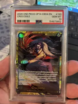 One Piece Crocodile SEC OP14-120 PSA 10 - Image 1