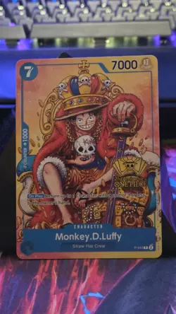 Monkey.D.Luffy (2nd Anniversary Stamped Promo) P-043 One Piece TCG - Image 1