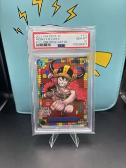 🔥🔥PSA 10 Monkey D. Luffy Promo P-110 One Piece Day 2025 Japanese US SELLER - Image 1