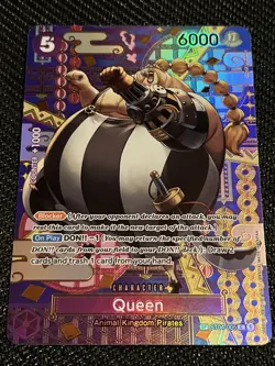 One Piece TCG Queen ST04-005 SP Parallel OP08 Two Legends English Edition - Image 2