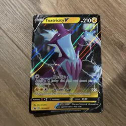 Toxtricity V SWSH017 Ultra Rare MINT Promo Pokemon Sword & Shield | 1 JUMBO CARD - Image 1