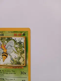Pokemon Card Beedrill 17/102 Base Set Rare - Image 2