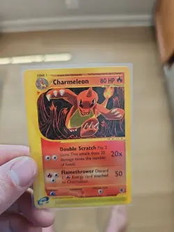Charmeleon 73/165 Rare Non-Holo Expedition eReader Pokemon Card Lightly Played - Image 3