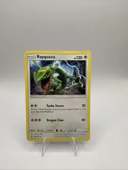 The Pokemon Company Pokemon Rayquaza SM-Guardians Rising 106/145 Rare 120 HP 20… - Image 1