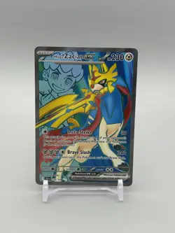 Hop's Zacian ex 176/159 Ultra Rare Journey Together Pokemon Holo Near Mint - Image 1
