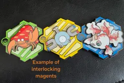 Tentacool 151 Pokemon Journey Puzzle Fridge Magnet S-Chinese Offical New - Image 3