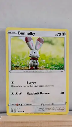 Bunnelby [LP] - Pokemon TCG Rebel Clash 146/192 [Common] - Image 1