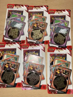 Pokemon TCG: Destined Rivals Blister Packs SEALED X6 - Image 1