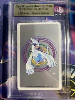 Pokemon 1999 Silver Poker Set Suicune King Of ❤ - Image 2