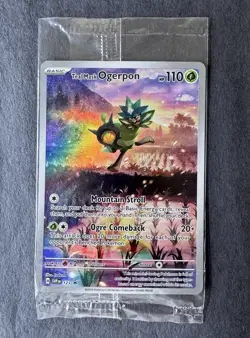 Teal Mask Ogerpon SVP 123 Black Star Promo – Sealed – Brand New – Pokemon TCG - Image 1