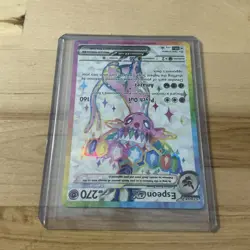 Pokemon TCG Espeon ex 175 Prismatic Evolutions Premium Figure Collection Promo - Image 2