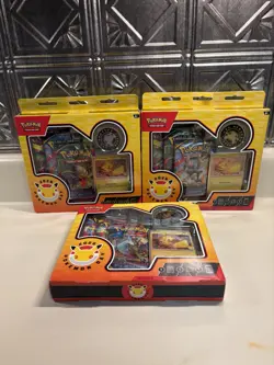 Pokemon TCG: Pokemon Day 2026 Collection Box - 30th Anniversary - Lot Of 3 - Image 1