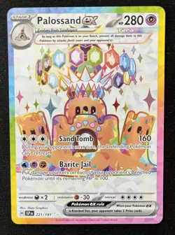 Palossand ex 221/191 SV08: Surging Sparks Full Art - NM - Image 1