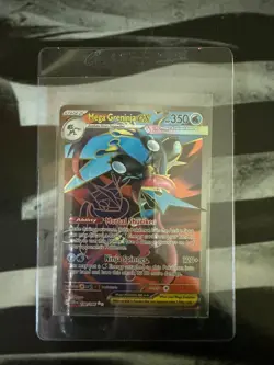 Pokemon Mega Evolution Chaos Rising Mega Greninja ex 100/086 Fast shipping! - Image 1
