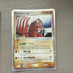 Groudon Ex 038 Black Star Promo Ultra Holo Pokemon Card - LP - Image 1